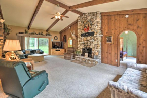 Spacious Lakefront Home with Patio and Boat Dock!